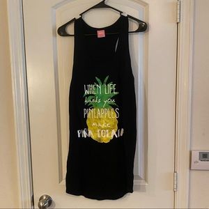 Pineapple swim cover up dress
